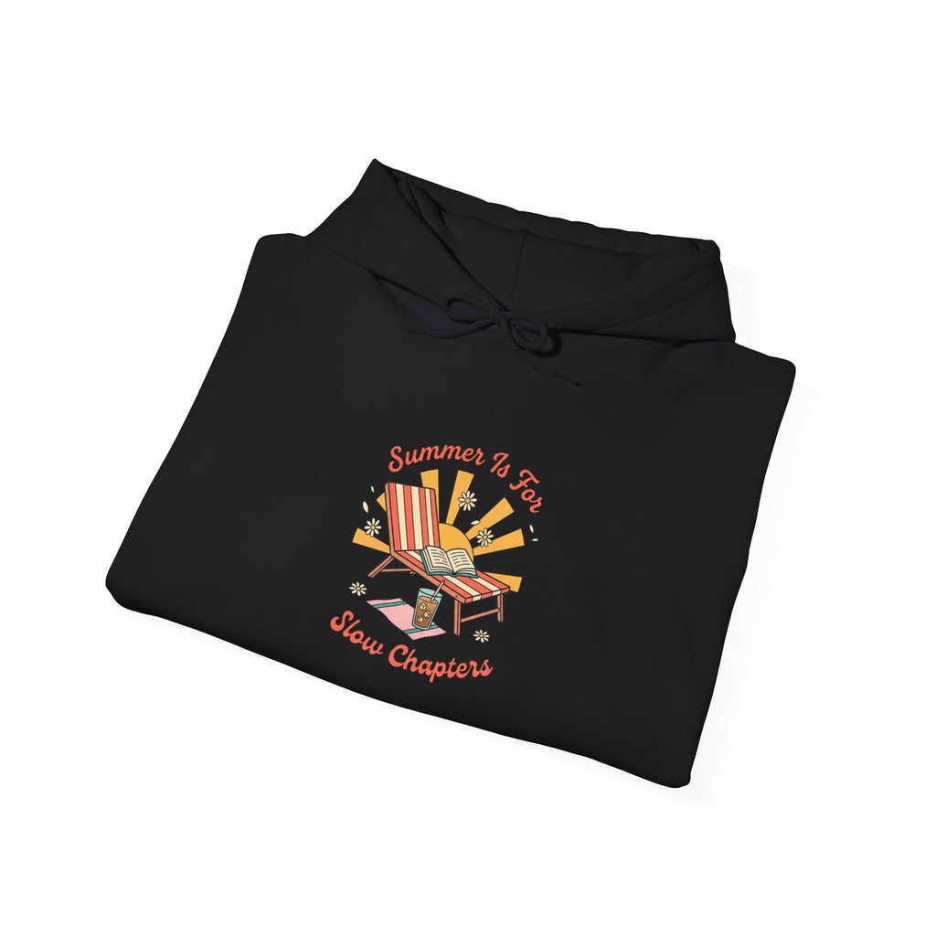 Sunny Beach Chair Illustration Hoodie | summer aesthetic, coastal vibes