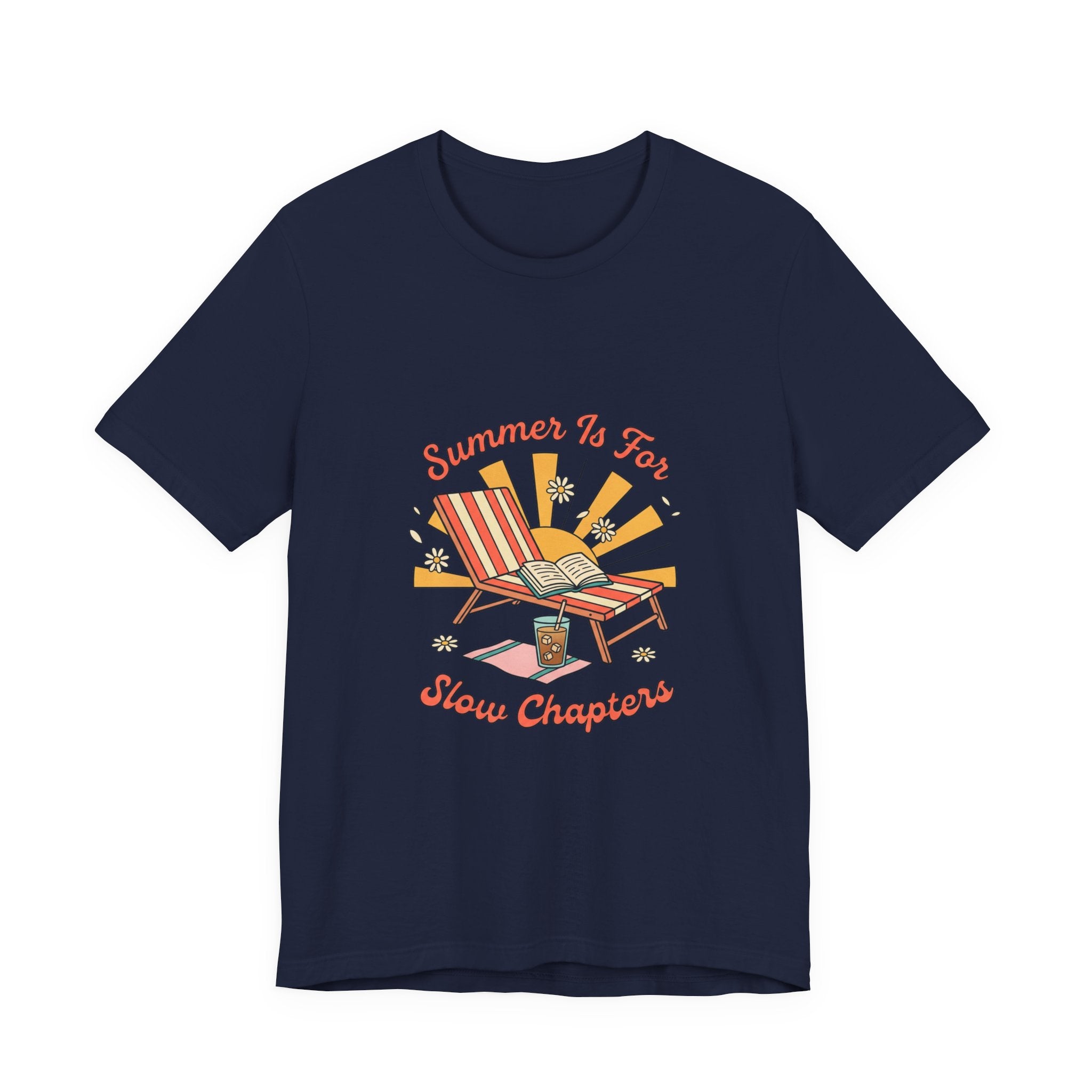 Summer Is For Slow Chapters Tee | summer aesthetic, retro coastal vibes