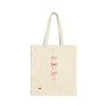 Pink Bow canvas tote Bag