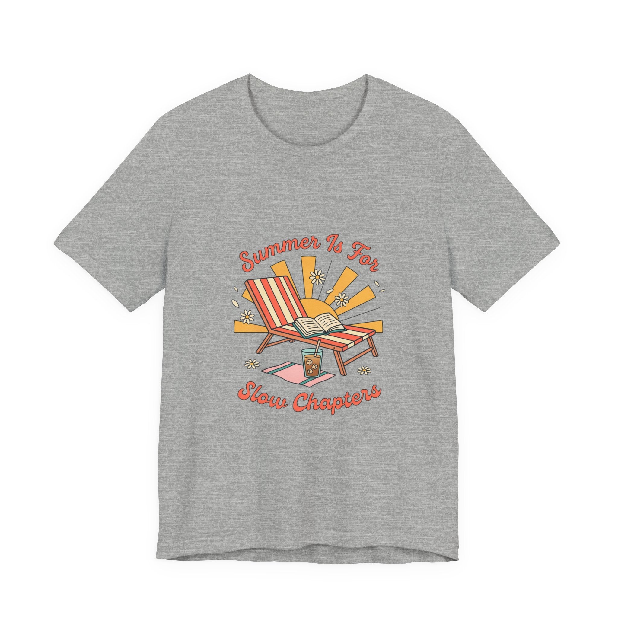 Summer Is For Slow Chapters Tee | summer aesthetic, retro coastal vibes