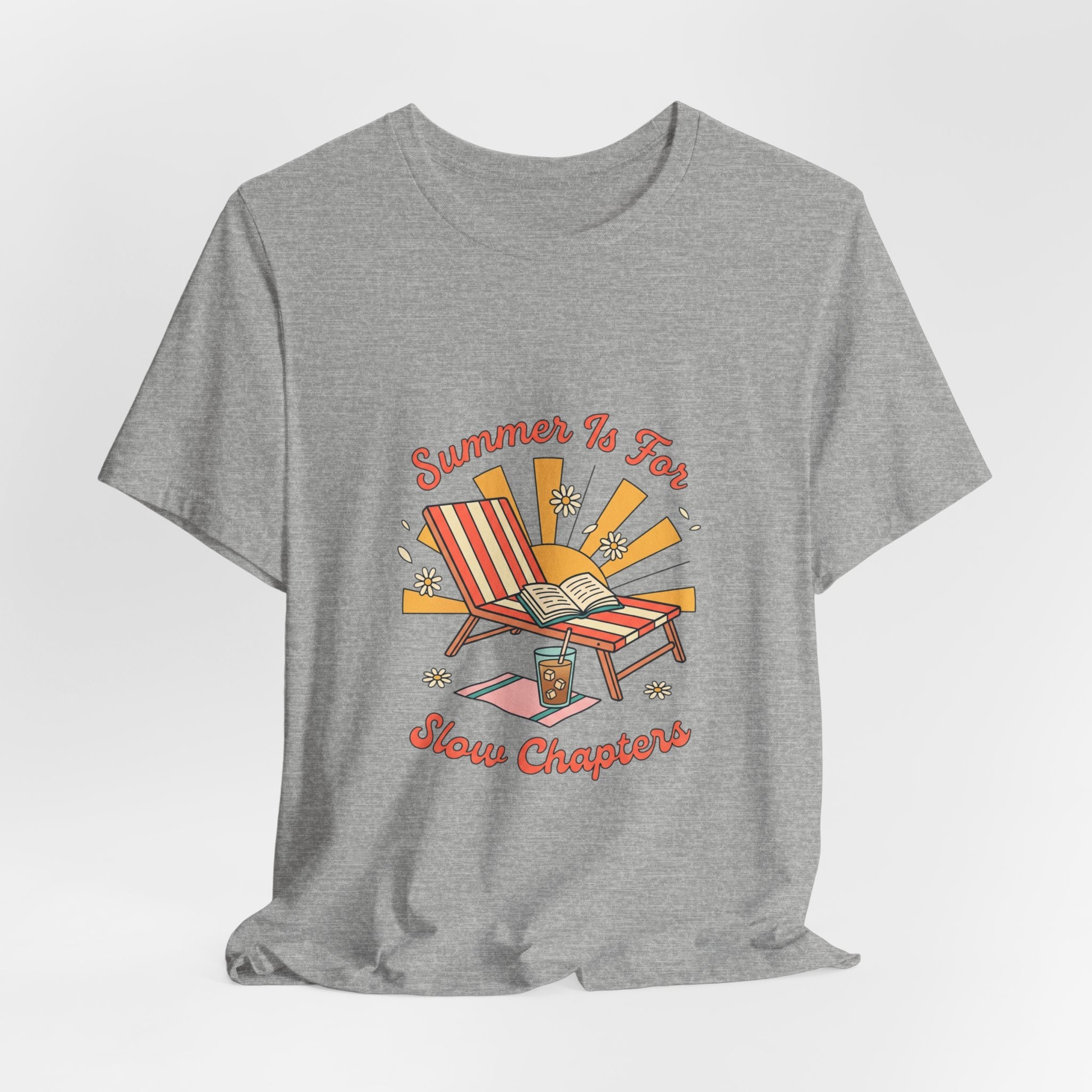 Summer Is For Slow Chapters Tee | summer aesthetic, retro coastal vibes