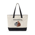 Punch the Monkey Canvas Tote