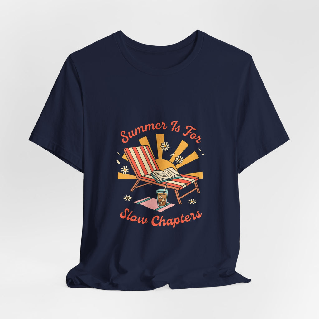 Summer Is For Slow Chapters Tee | summer aesthetic, retro coastal vibes
